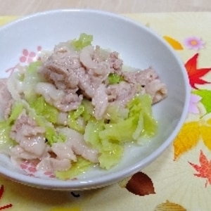 とろみが決め手！豚肉と白菜のうま煮